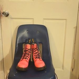 Pink Doc Martens size 8 women's